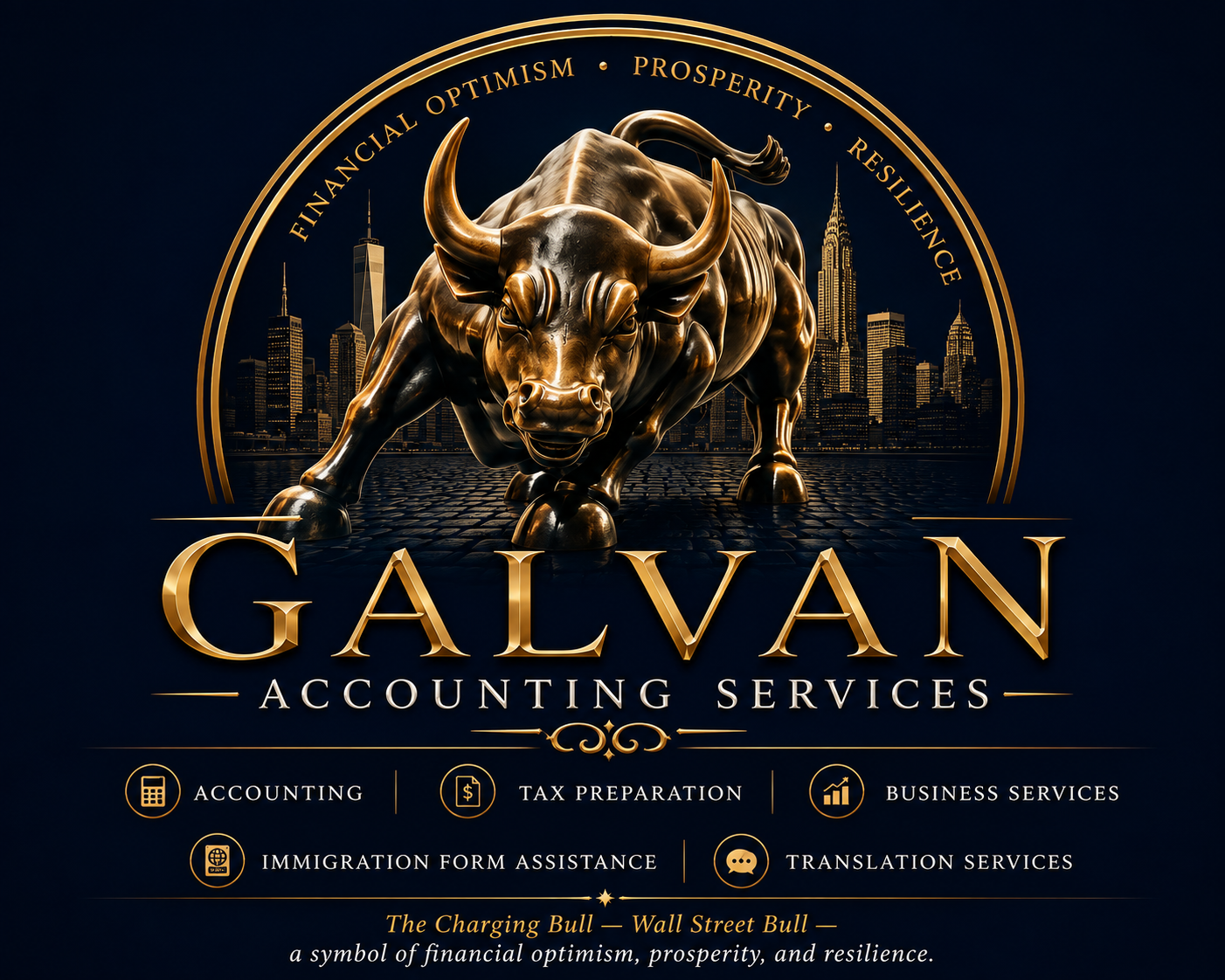 Galvan Accounting Services logo